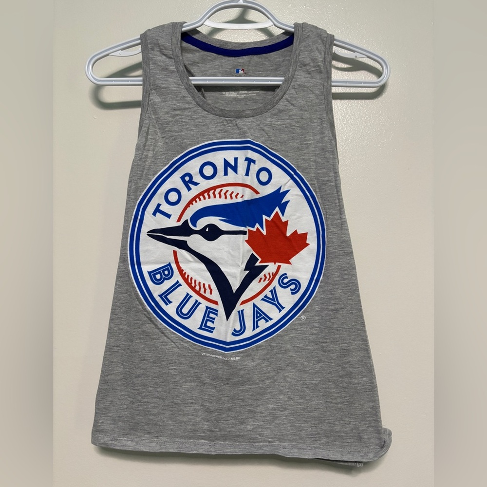 MLB TORONTO BLUE JAYS GREY/BLUE TANK TOP
